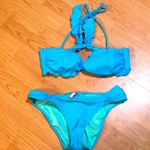 Victoria Secret Blue bathing suit